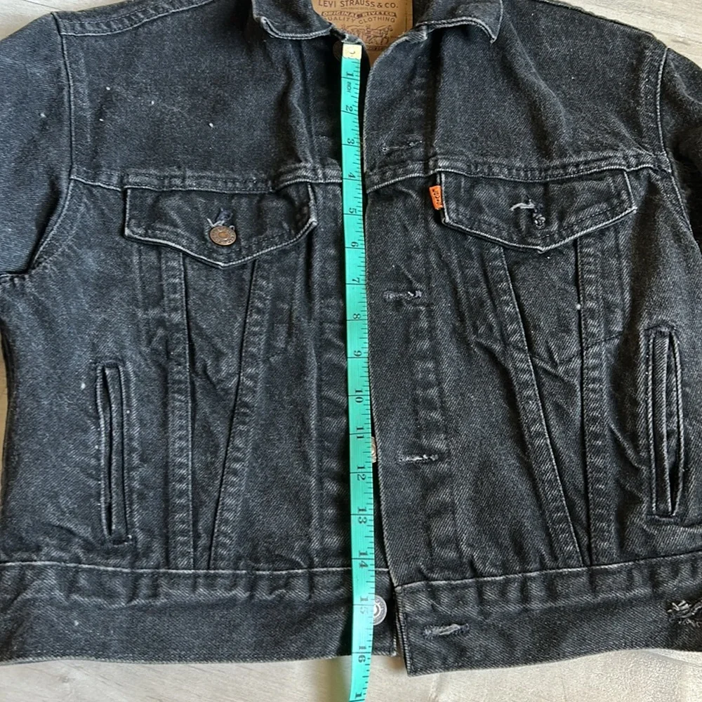 Levis Orange Tab Denim Jacket 
Fits like a women’s small. - Picture 5 of 8